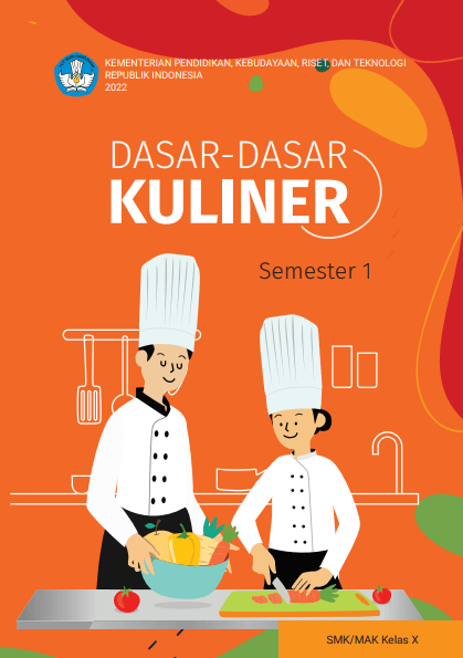 E-Book Dasar-Dasar Kuliner untuk SMK/MAK Kelas X Semester 1