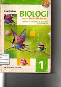 BIOLOGI KELAS 1 KELOMPOK PEMINATAN